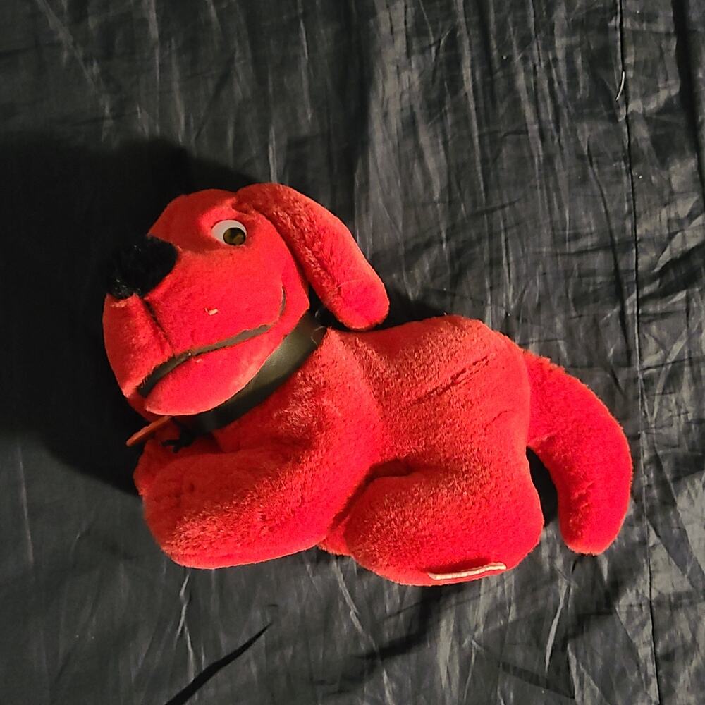 Vintage 1990 DakinClifford The Big Red Dog Plush Stuffed Toy Norman Bridwell 8"